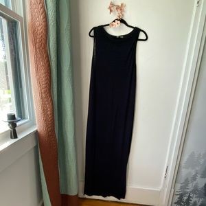 Sheer black shell dress H&M